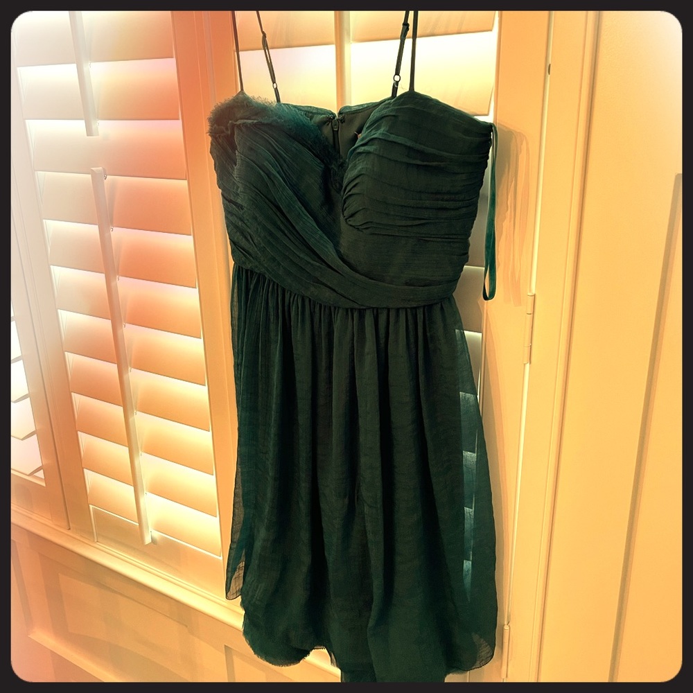 Cocktail dress- teal- size 8